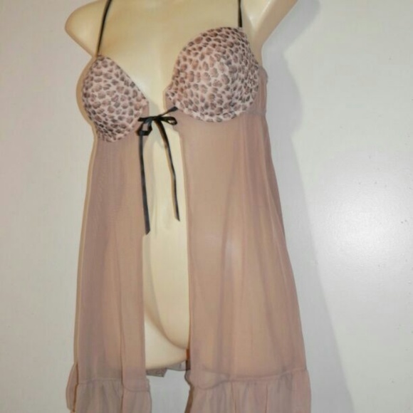 NWOT Inner Secrets M Nightie Chemise Sexy Padding - Picture 2 of 4